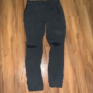 North face windbreaker pants